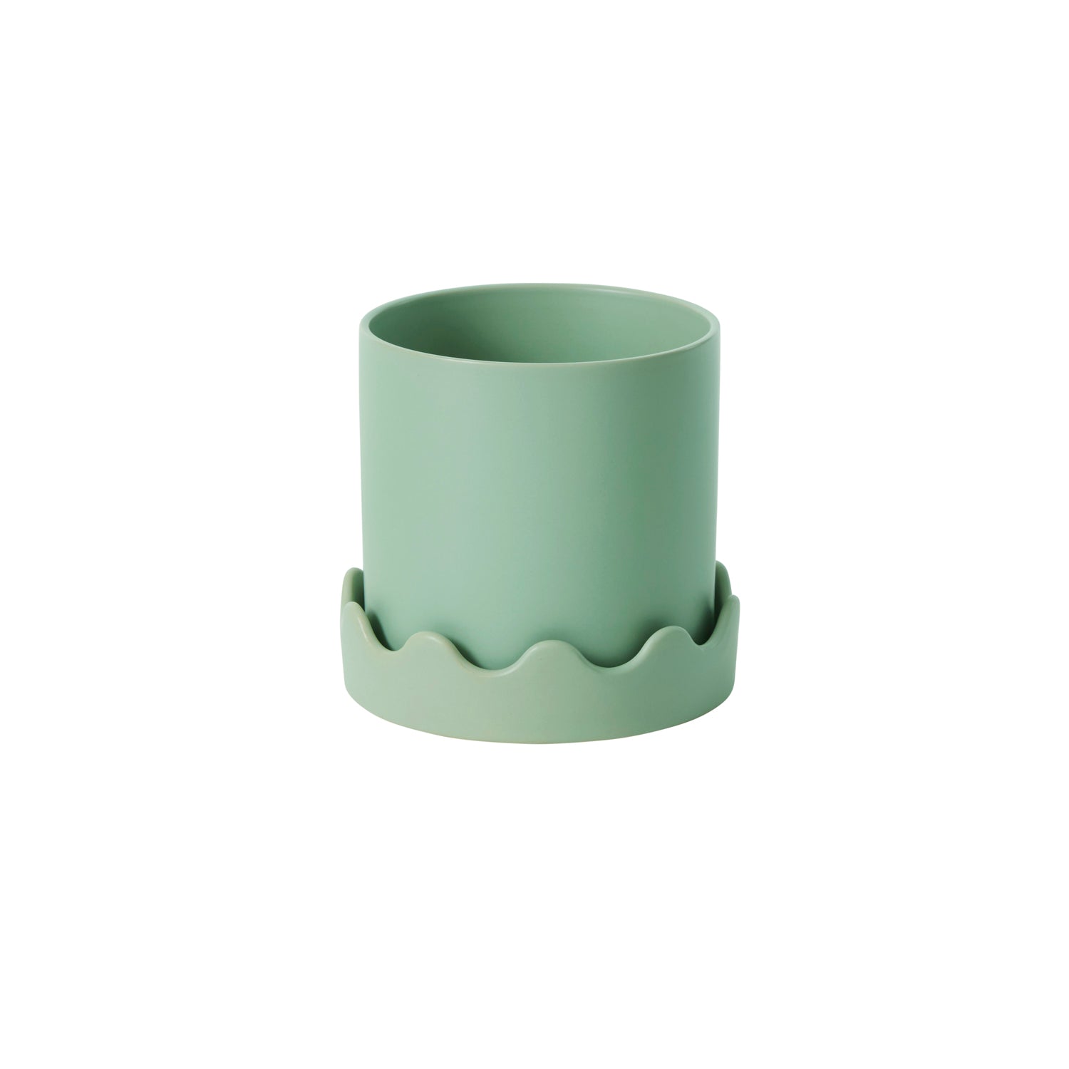 Pissaro Pot with Saucer Set of 4 By Accent Decor | Planters, Troughs & Cachepots | Modishstore - 18