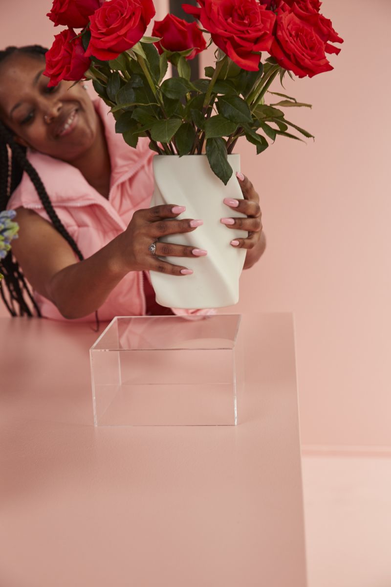 Florian Vase Set Of 4 By Accent Decor | Vases | Modishstore - 7