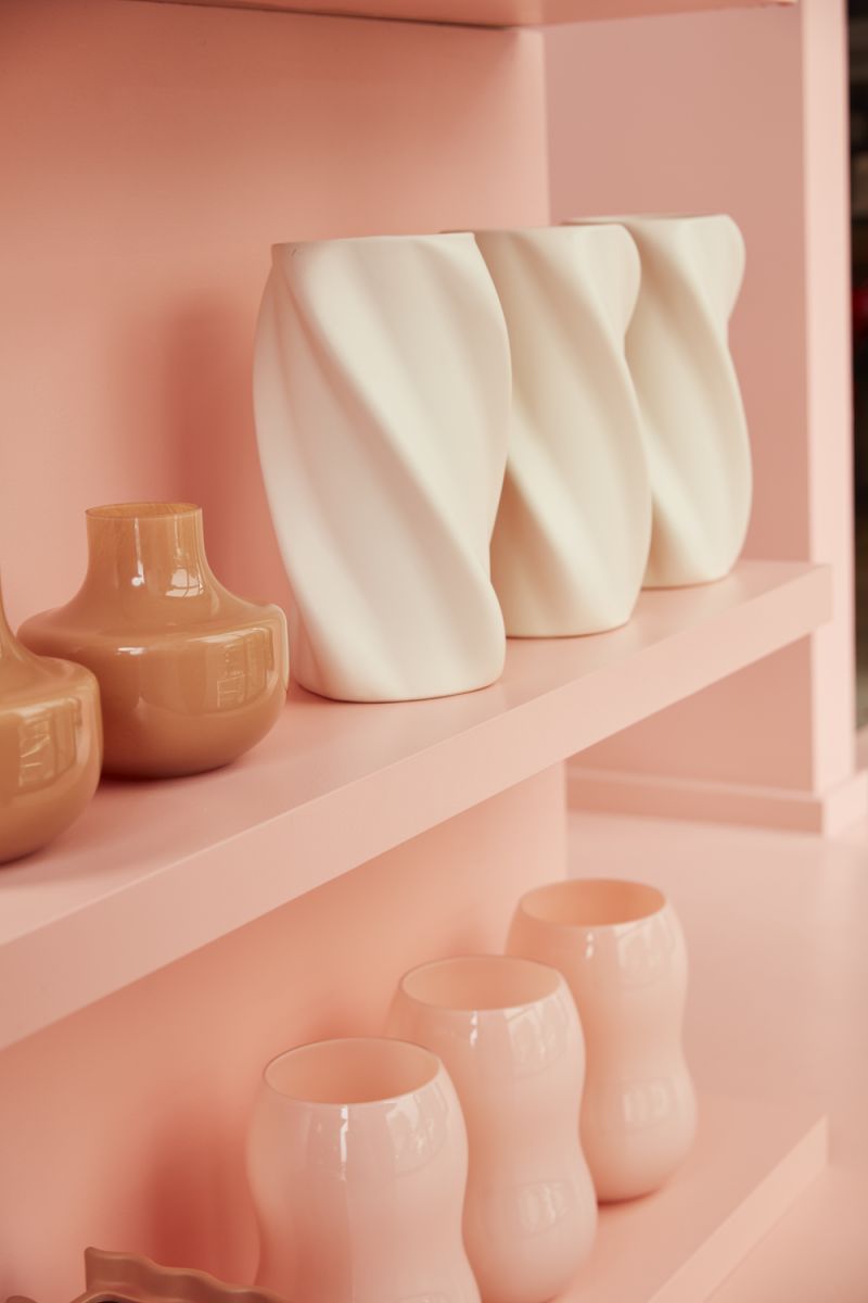 Florian Vase Set Of 4 By Accent Decor | Vases | Modishstore - 4