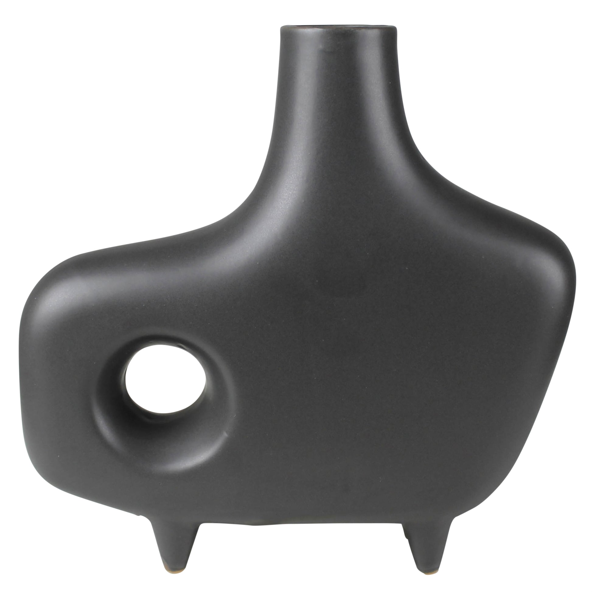 Oda Footed Vase with Holes, Ceramic Set Of 4 By HomArt | Vases | Modishstore - 2