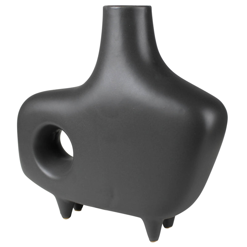 Oda Footed Vase with Holes, Ceramic Set Of 4 By HomArt | Vases | Modishstore