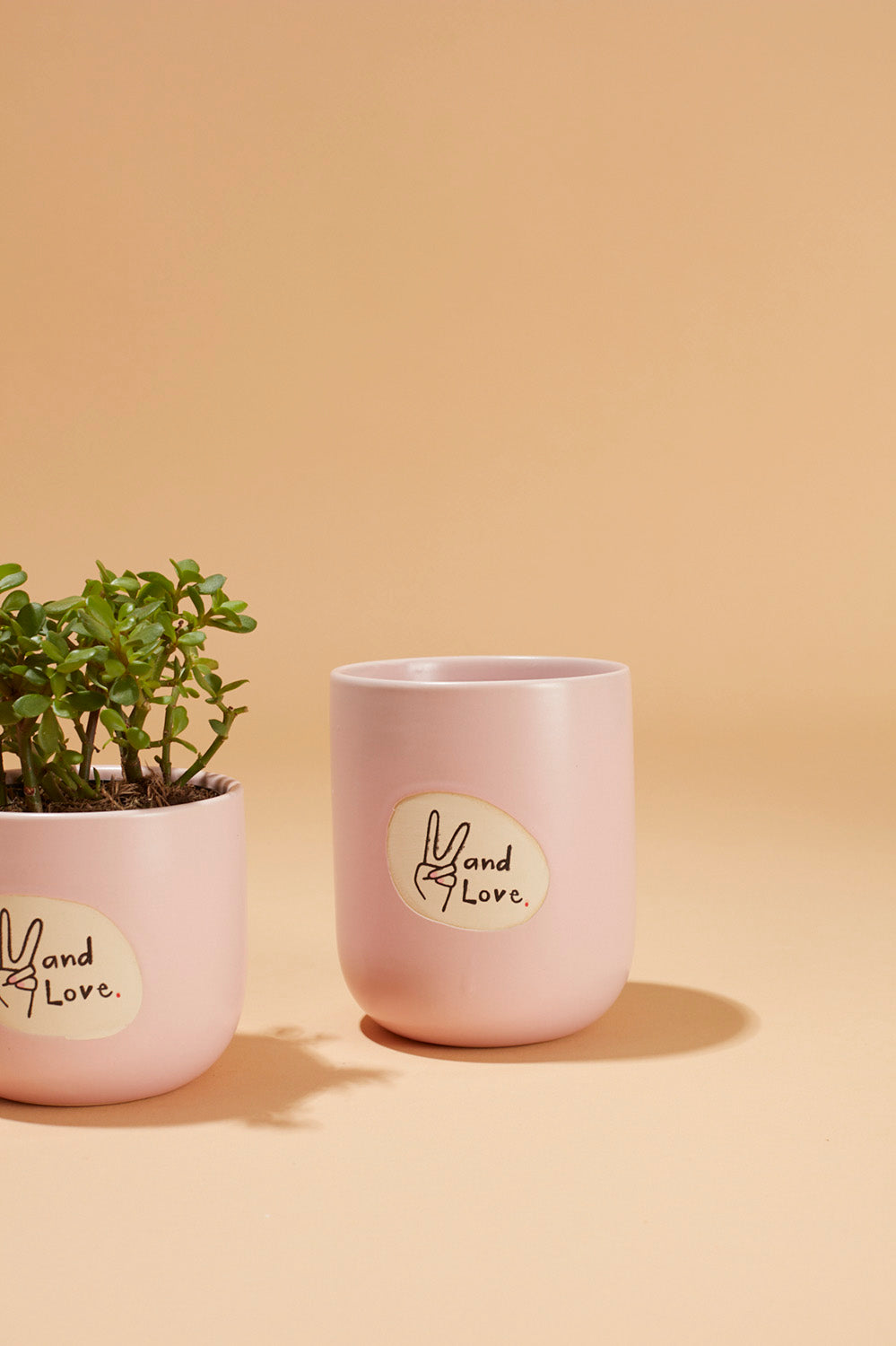 Peace and Love Pot Set of 8 By Accent Decor | Planters, Troughs & Cachepots | Modishstore - 10