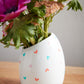 Tiny Heart Vase Set of 8 By Accent Decor | Vases | Modishstore - 9