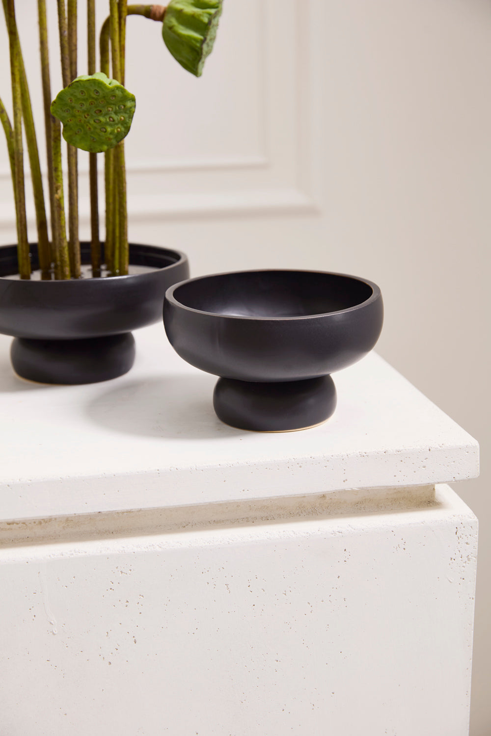 Nightingale Compote Set of 8 By Accent Decor | Planters, Troughs & Cachepots | Modishstore - 6