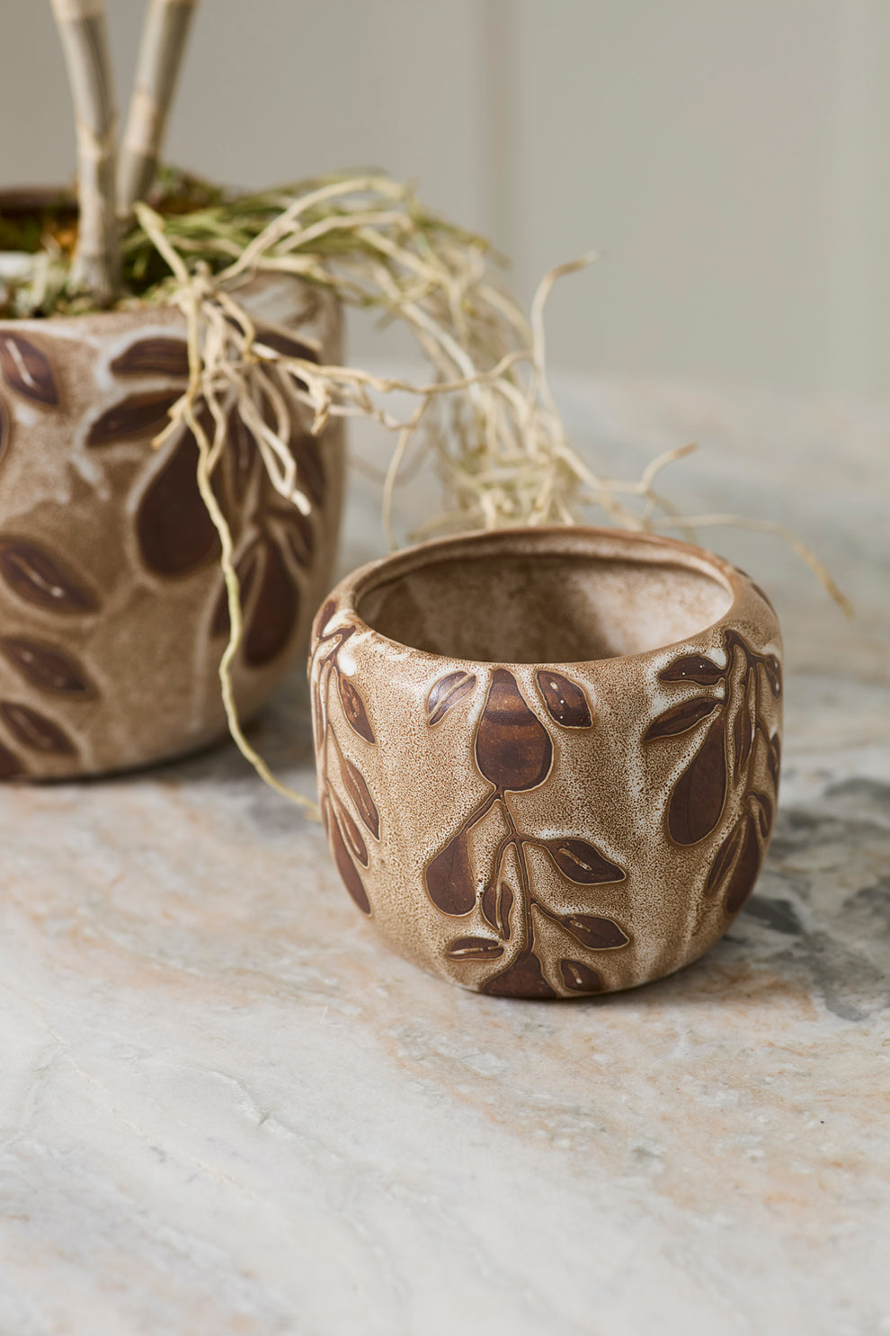 Autumn Pear Pot Set of 4 By Accent Decor | Planters, Troughs & Cachepots | Modishstore - 6