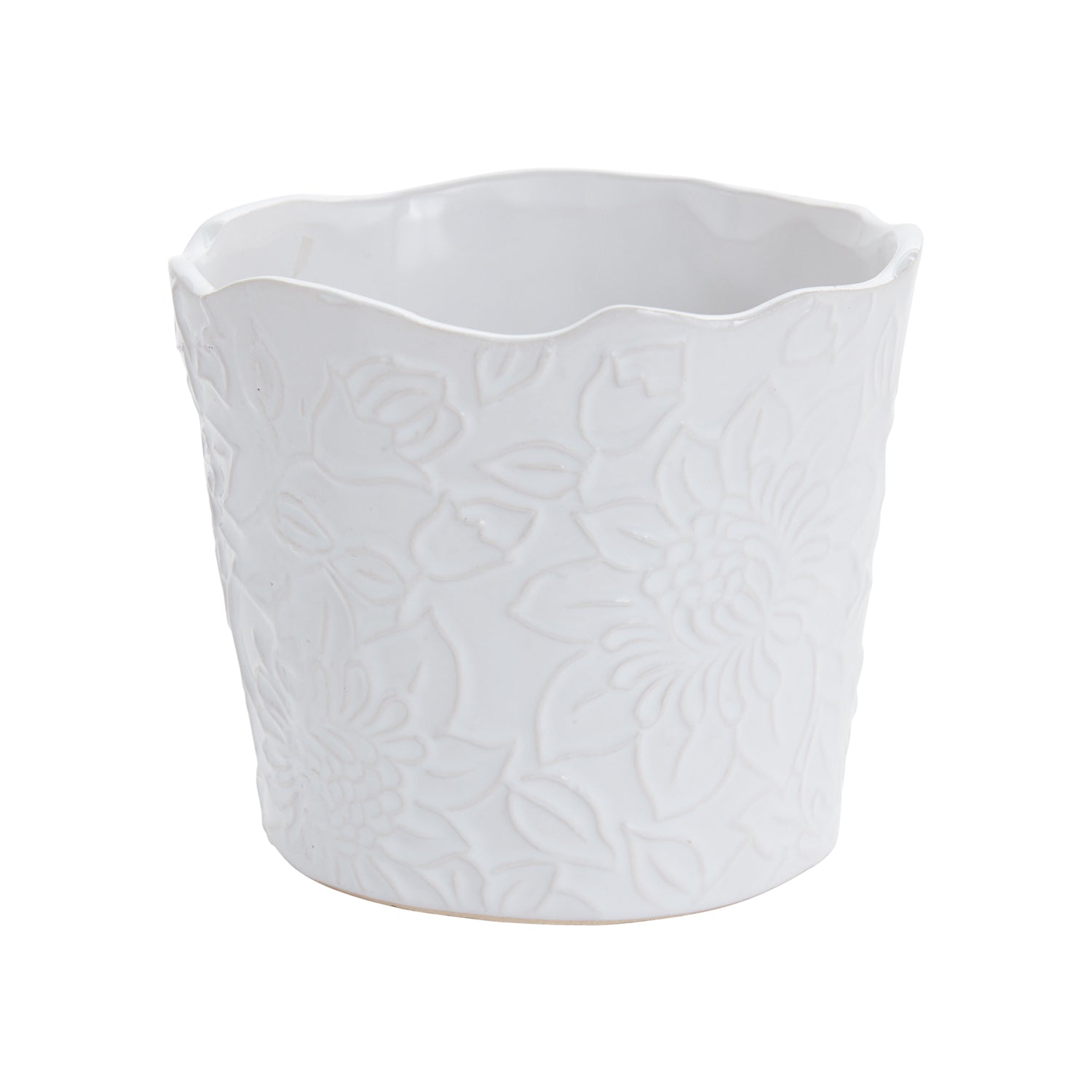 Priscella Pot Set of 8 By Accent Decor | Planters, Troughs & Cachepots | Modishstore - 2