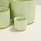 Light Green Kendall Pot Set of 8 By Accent Decor | Planters, Troughs & Cachepots | Modishstore - 4