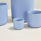 Light Blue Kendall Pot Set of 8 By Accent Decor | Planters, Troughs & Cachepots | Modishstore - 4