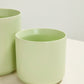 Light Green Kendall Pot Set of 8 By Accent Decor | Planters, Troughs & Cachepots | Modishstore - 8