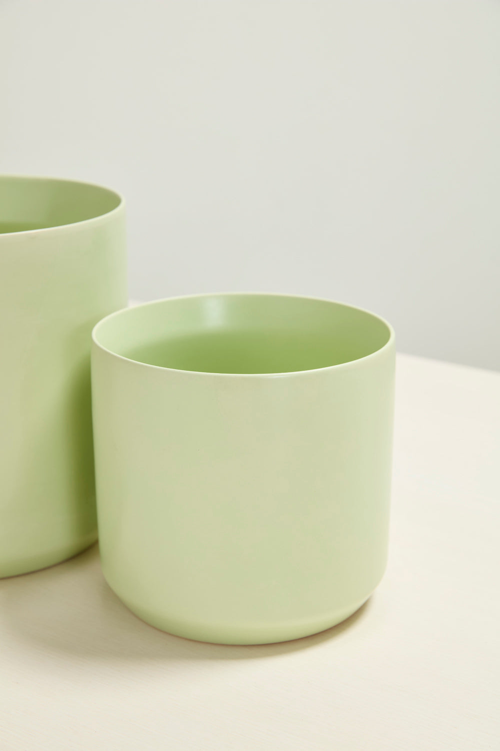 Light Green Kendall Pot Set of 8 By Accent Decor | Planters, Troughs & Cachepots | Modishstore - 8