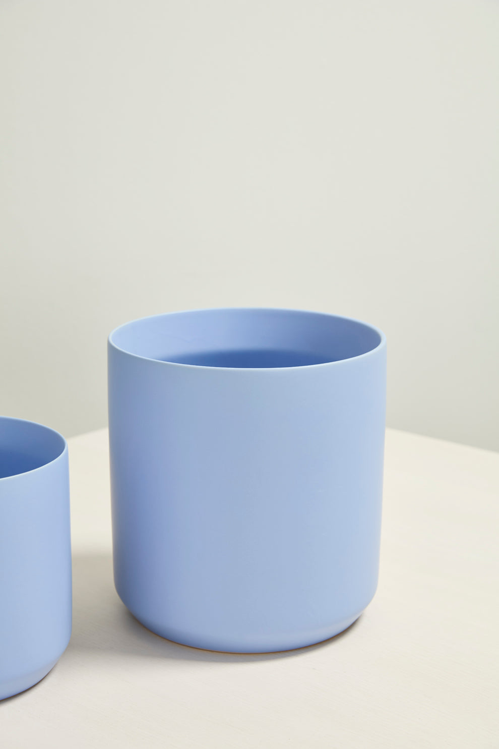Light Blue Kendall Pot Set of 8 By Accent Decor | Planters, Troughs & Cachepots | Modishstore - 11