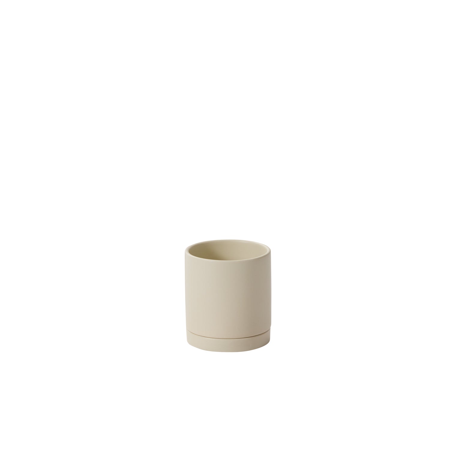 Romey Neutral Pot with Saucer By Accent Decor | Stands | Modishstore - 35