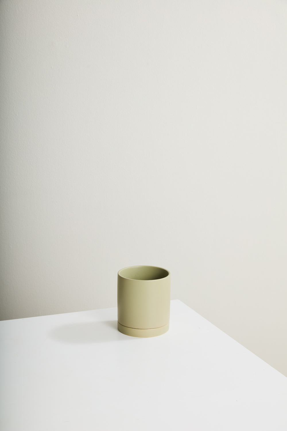 Romey Neutral Pot with Saucer By Accent Decor | Stands | Modishstore - 14