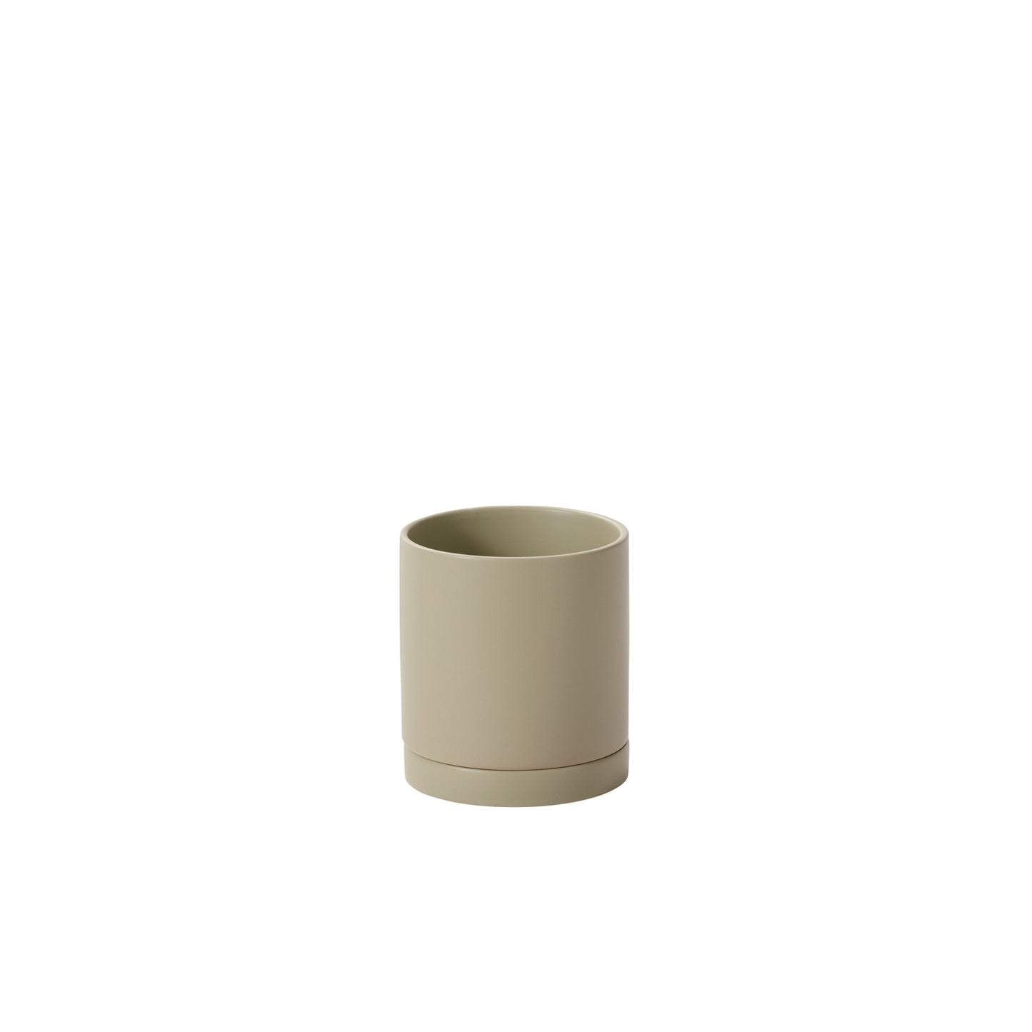 Romey Neutral Pot with Saucer By Accent Decor | Stands | Modishstore - 13