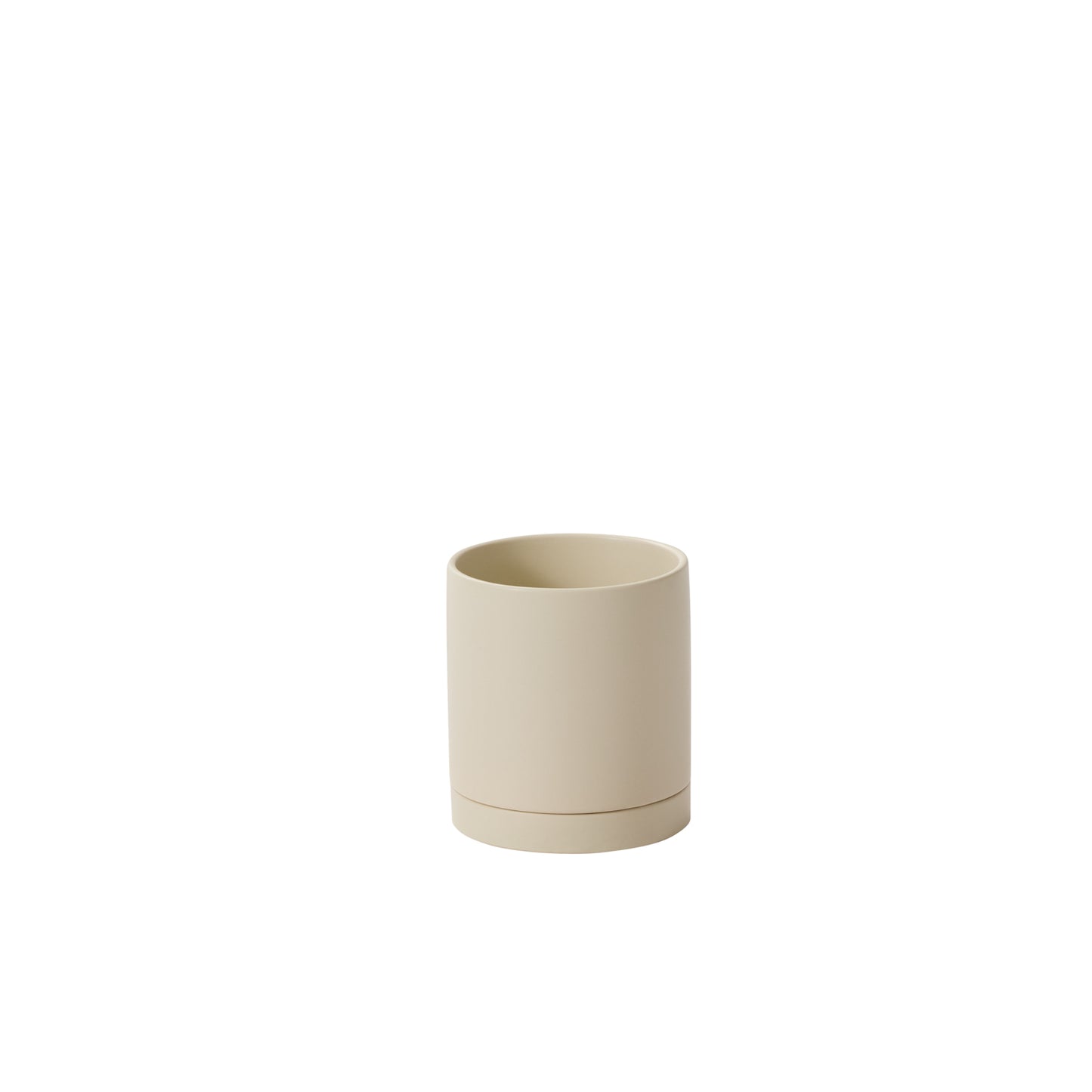 Romey Neutral Pot with Saucer By Accent Decor | Stands | Modishstore - 37