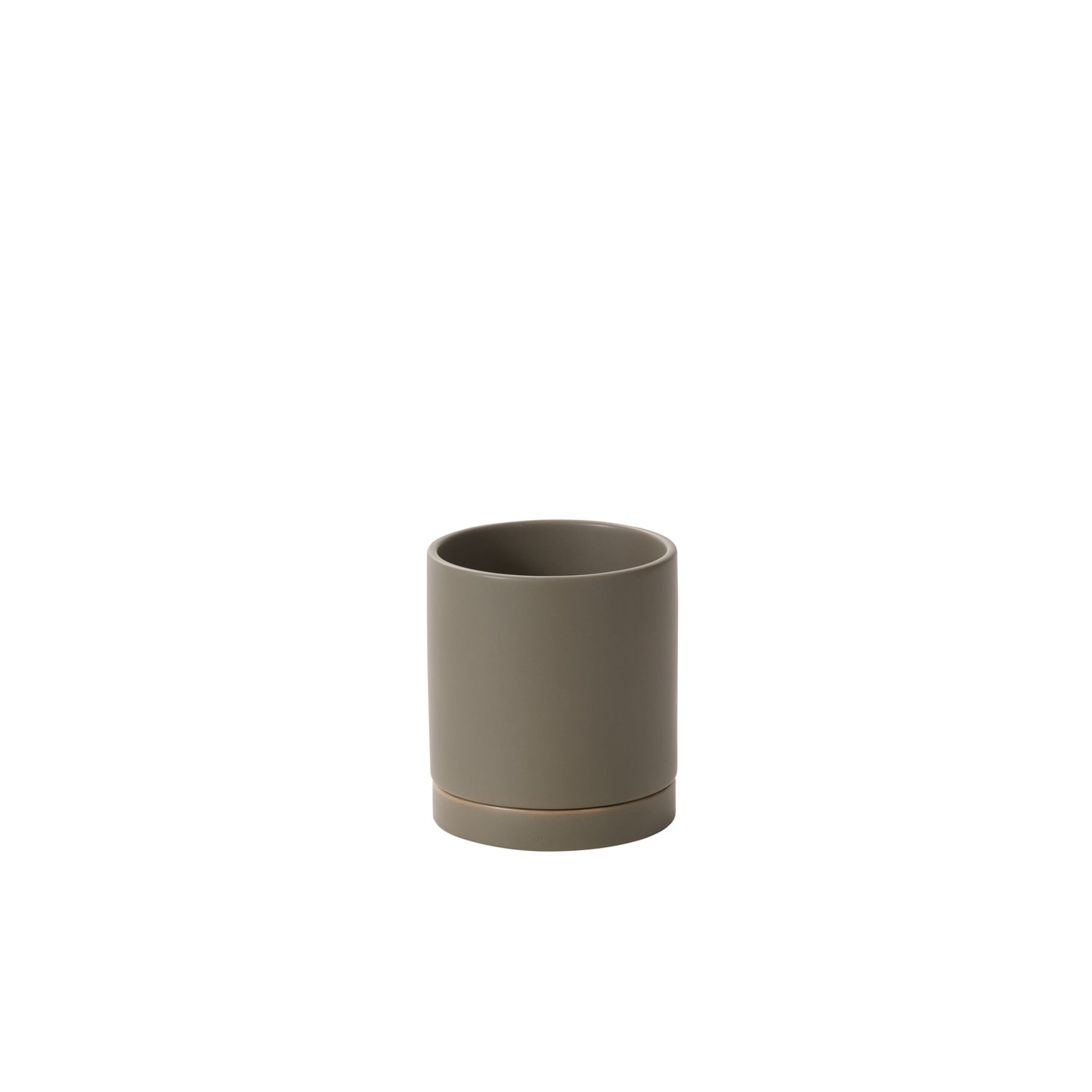 Romey Neutral Pot with Saucer By Accent Decor | Stands | Modishstore - 25