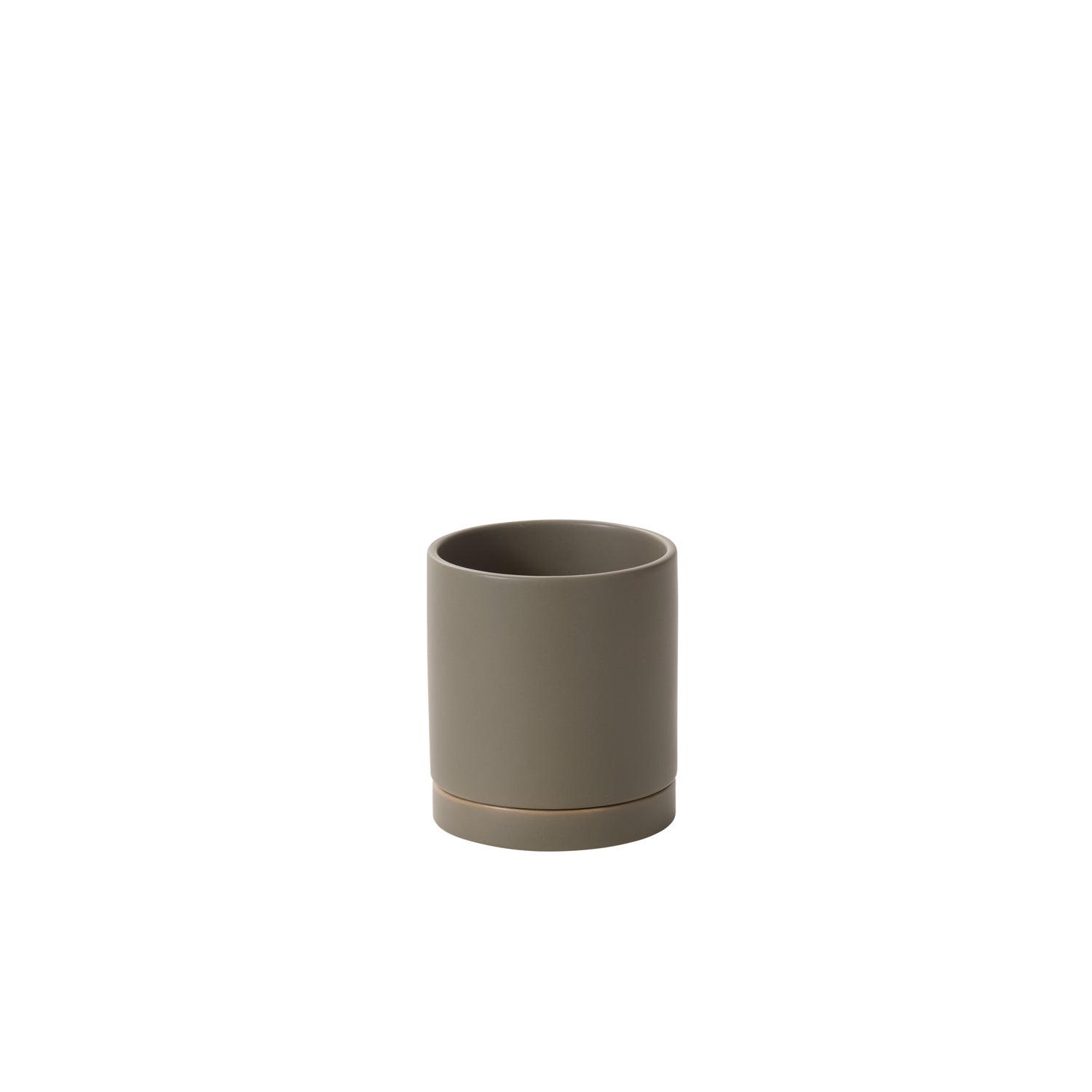 Romey Neutral Pot with Saucer By Accent Decor | Stands | Modishstore - 25