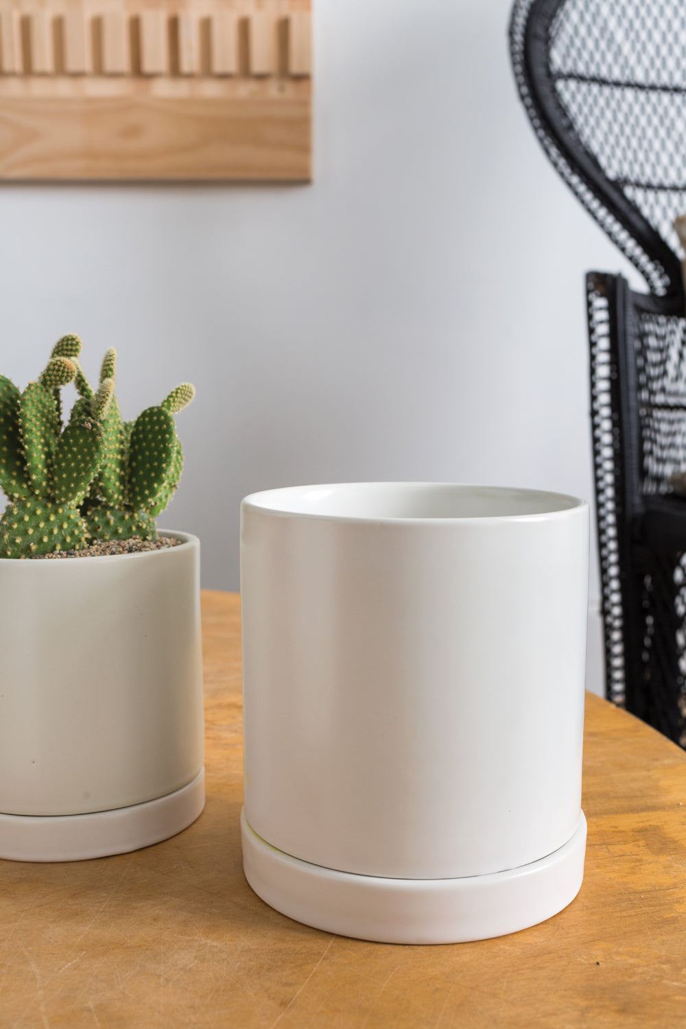 White Romey Pot By Accent Decor | Planters, Troughs & Cachepots | Modishstore - 13