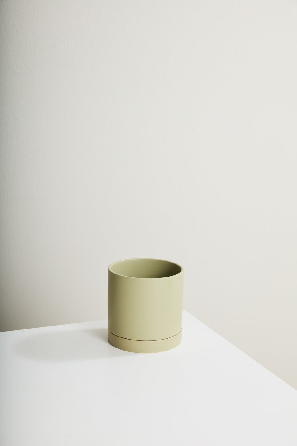 Romey Neutral Pot with Saucer By Accent Decor | Stands | Modishstore - 16