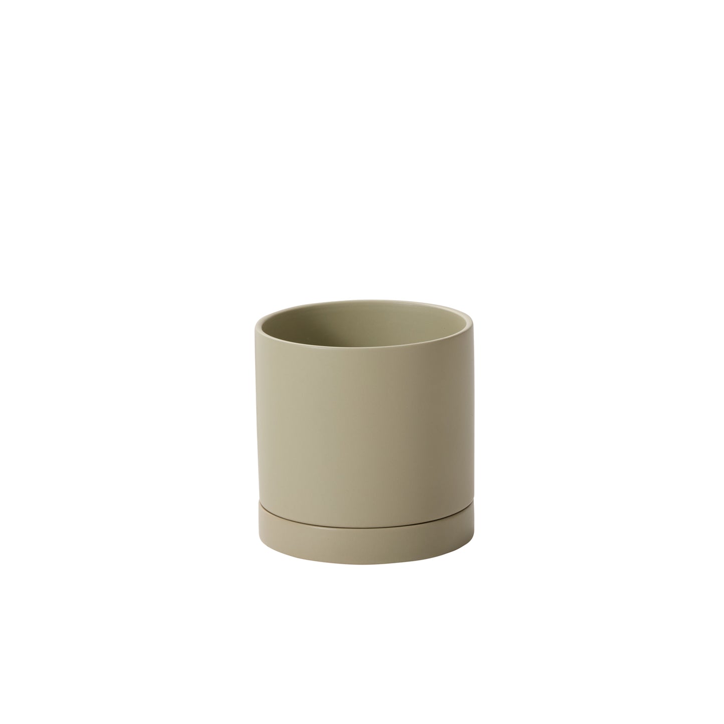 Romey Neutral Pot with Saucer By Accent Decor | Stands | Modishstore - 15
