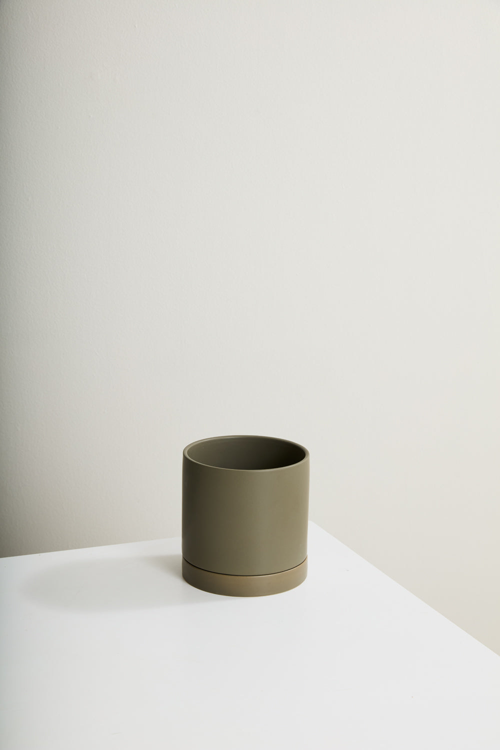 Romey Neutral Pot with Saucer By Accent Decor | Stands | Modishstore - 28