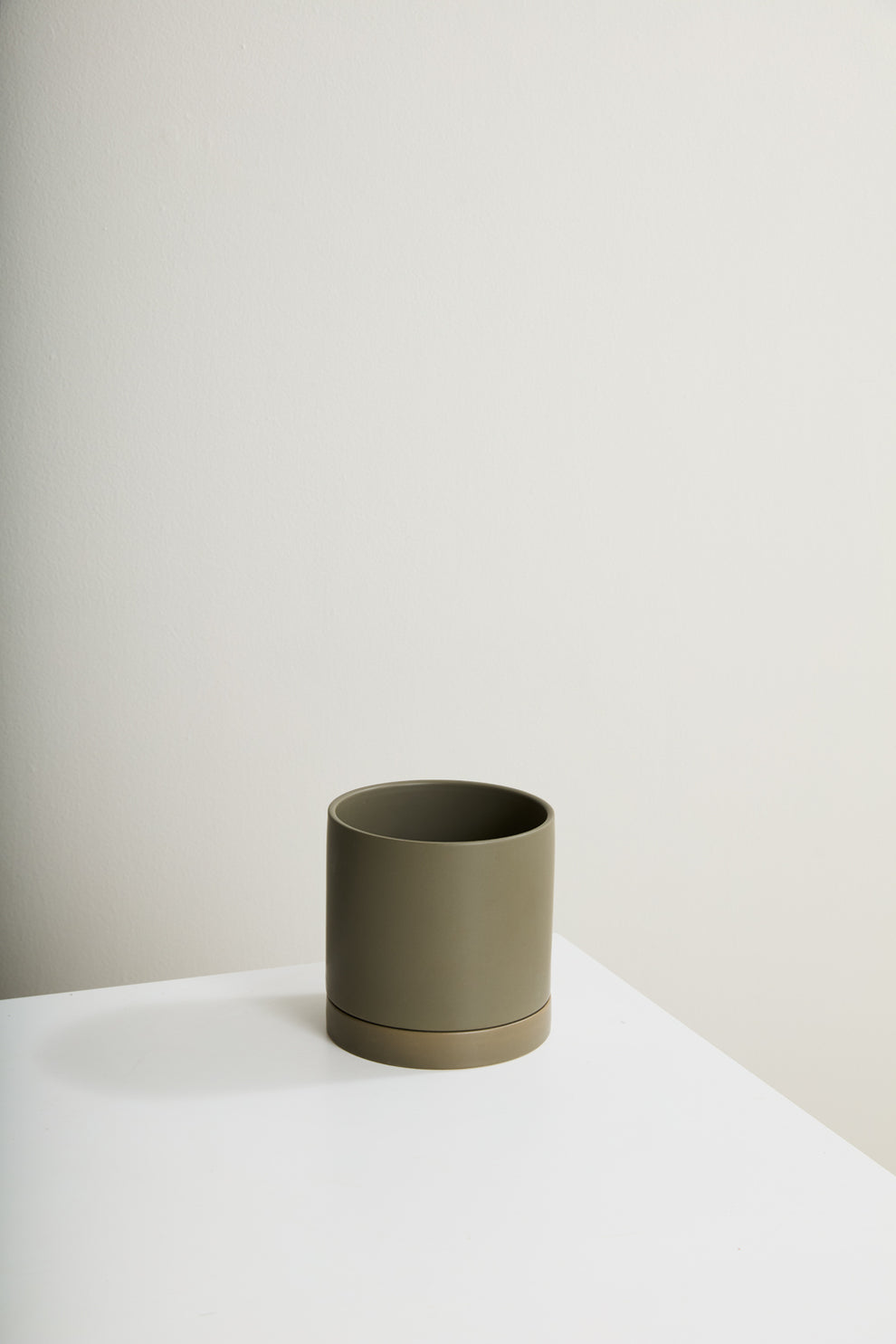 Romey Neutral Pot with Saucer By Accent Decor | Stands | Modishstore - 28