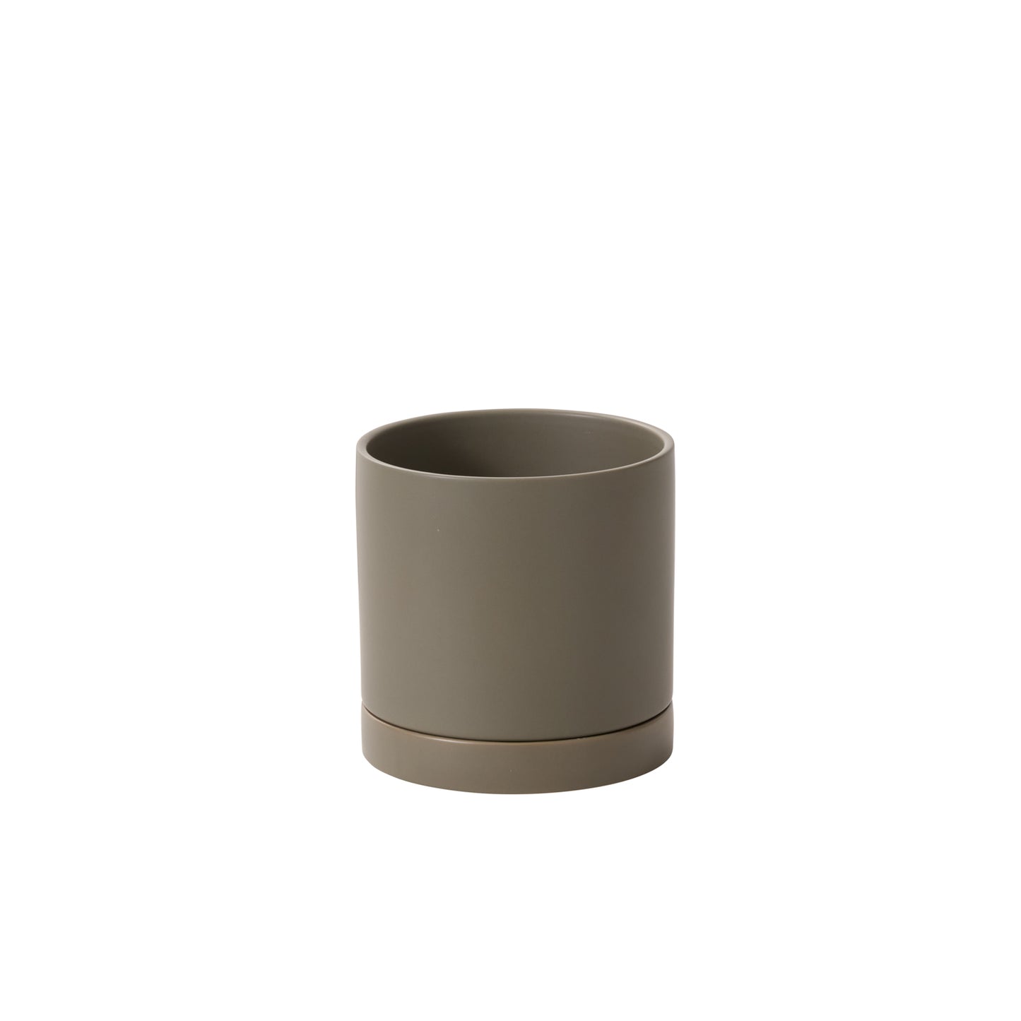 Romey Neutral Pot with Saucer By Accent Decor | Stands | Modishstore - 27