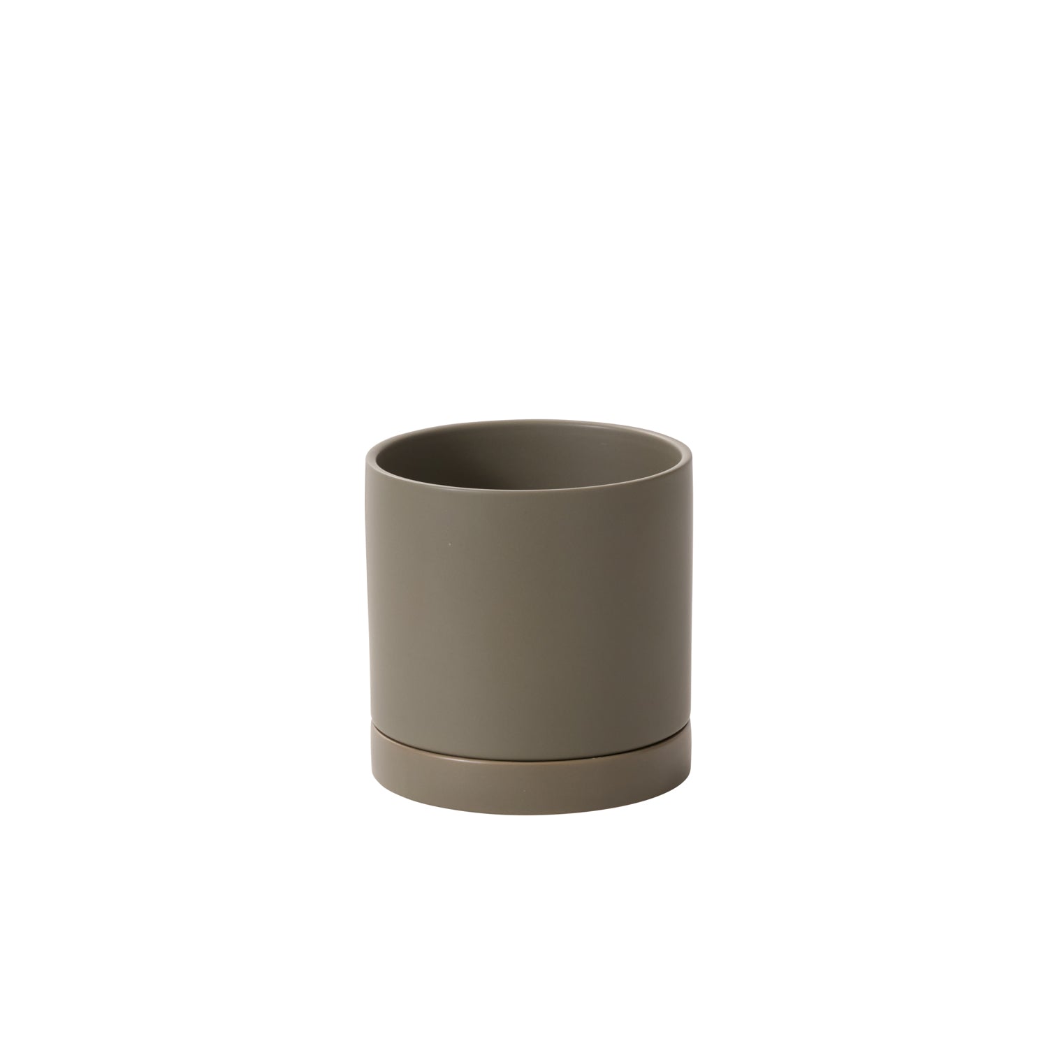 Romey Neutral Pot with Saucer By Accent Decor | Stands | Modishstore - 27