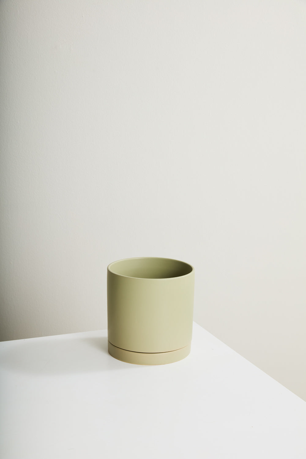 Romey Neutral Pot with Saucer By Accent Decor | Stands | Modishstore - 18
