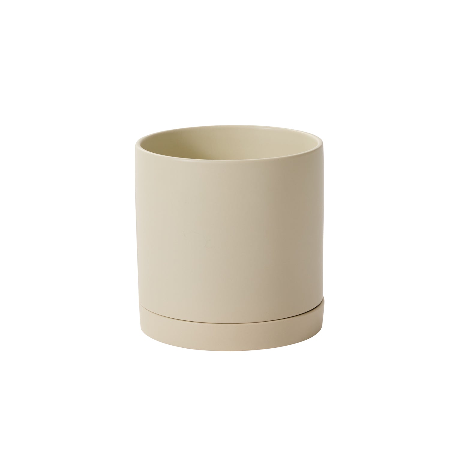 Romey Neutral Pot with Saucer By Accent Decor | Stands | Modishstore - 31