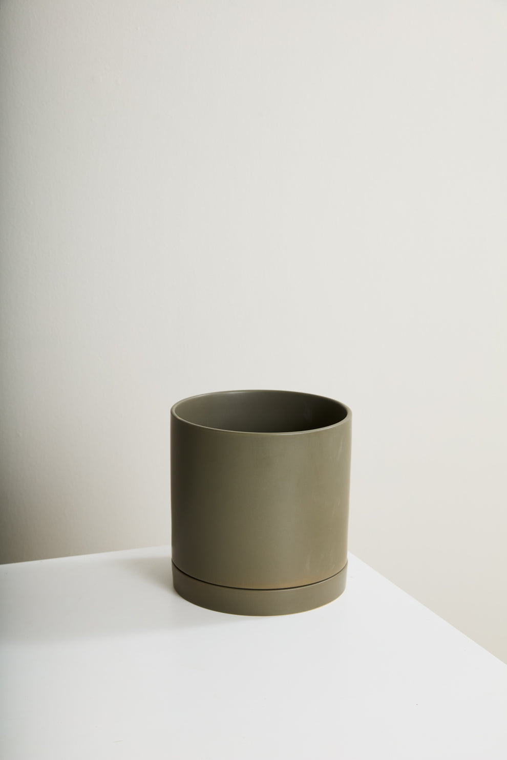 Romey Neutral Pot with Saucer By Accent Decor | Stands | Modishstore - 20