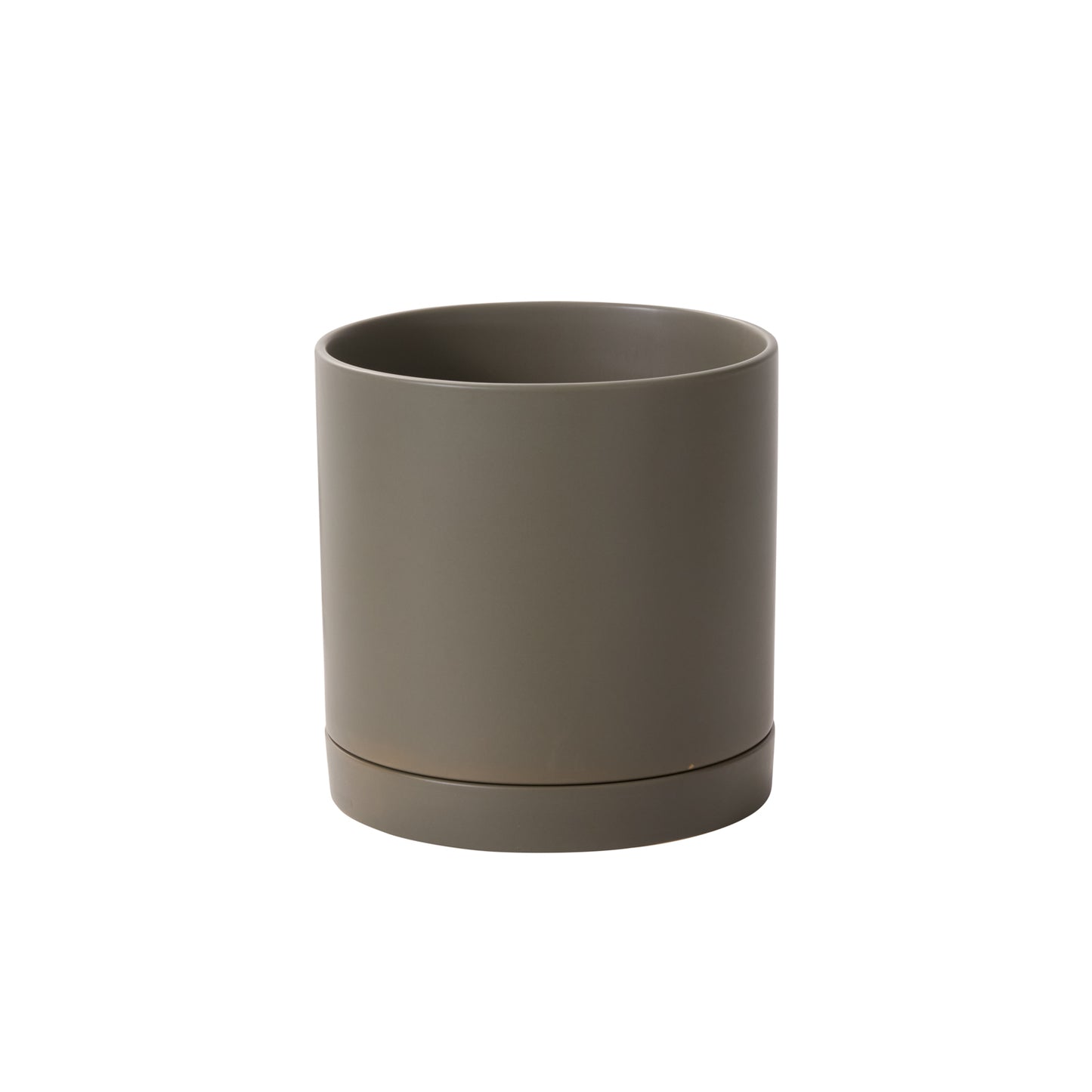Romey Neutral Pot with Saucer By Accent Decor | Stands | Modishstore - 19