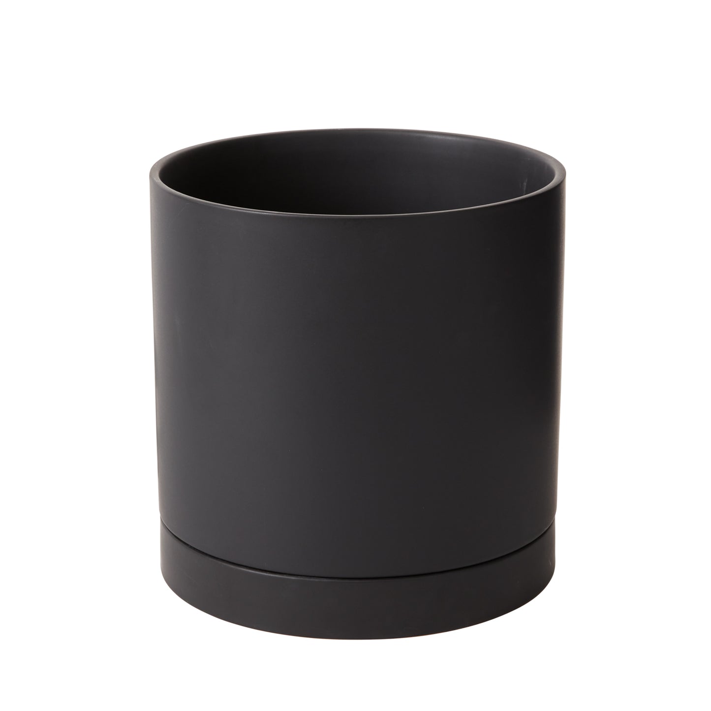 Black Romey Pot By Accent Decor | Planters, Troughs & Cachepots | Modishstore - 2