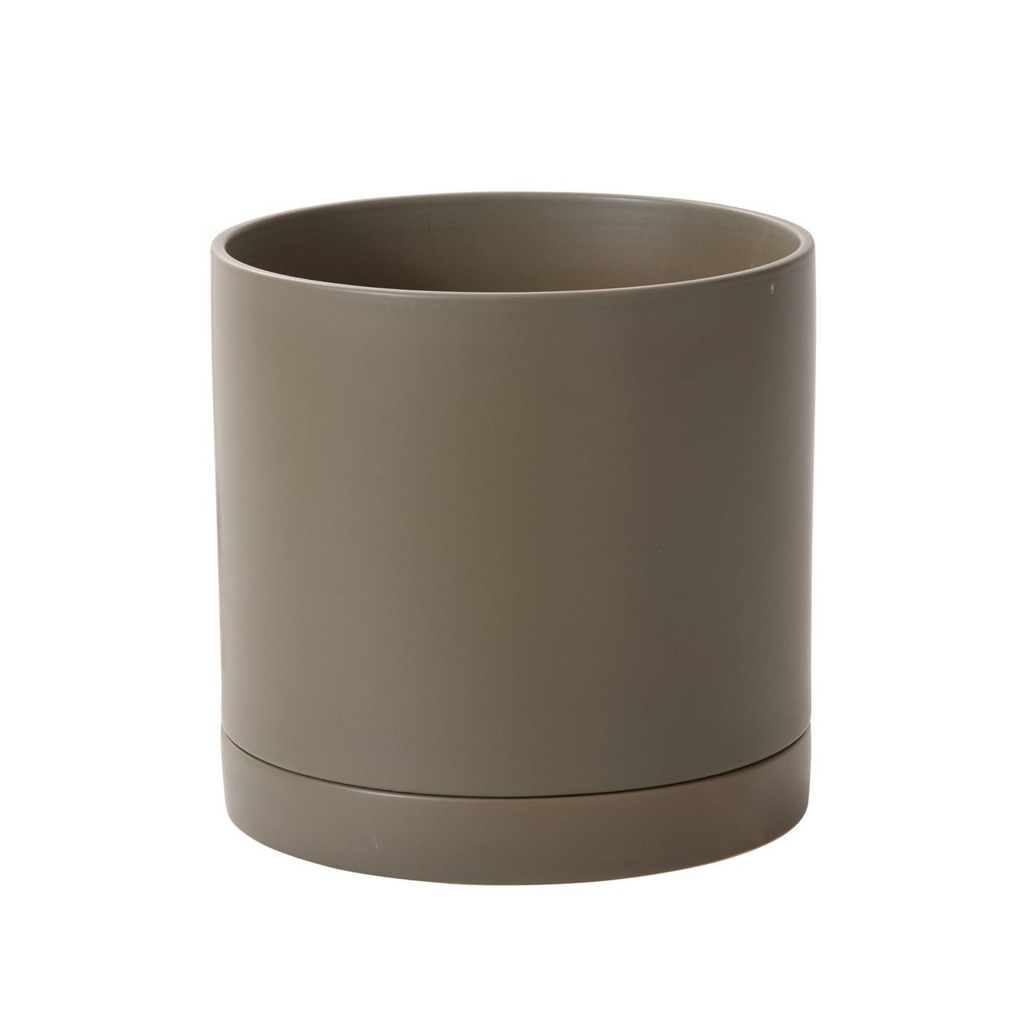 Romey Neutral Pot with Saucer By Accent Decor | Stands | Modishstore - 21