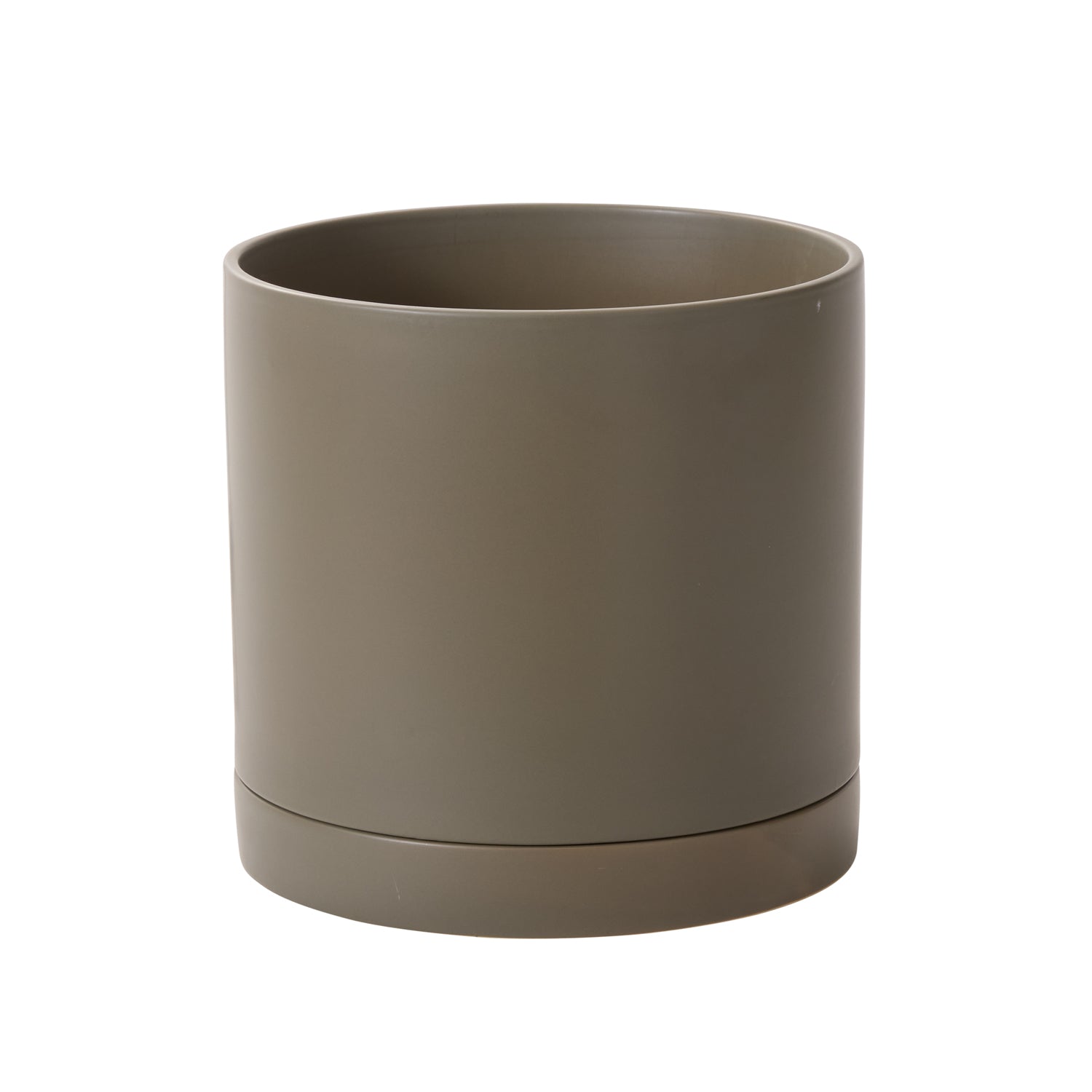 Romey Neutral Pot with Saucer By Accent Decor | Stands | Modishstore - 21