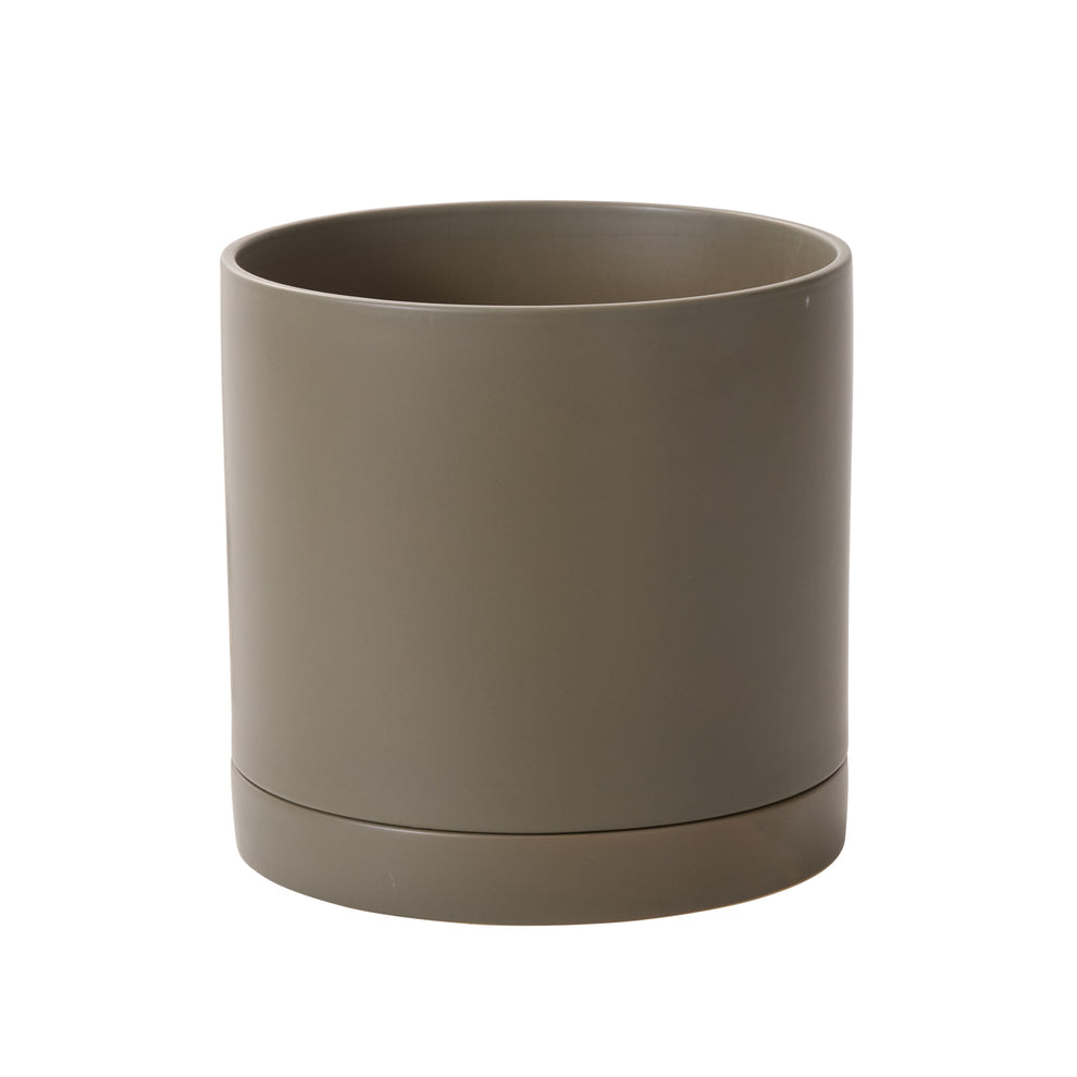 Romey Neutral Pot with Saucer By Accent Decor | Stands | Modishstore - 21