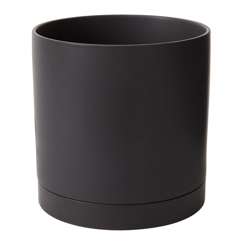 Black Romey Pot By Accent Decor | Planters, Troughs & Cachepots | Modishstore - 4