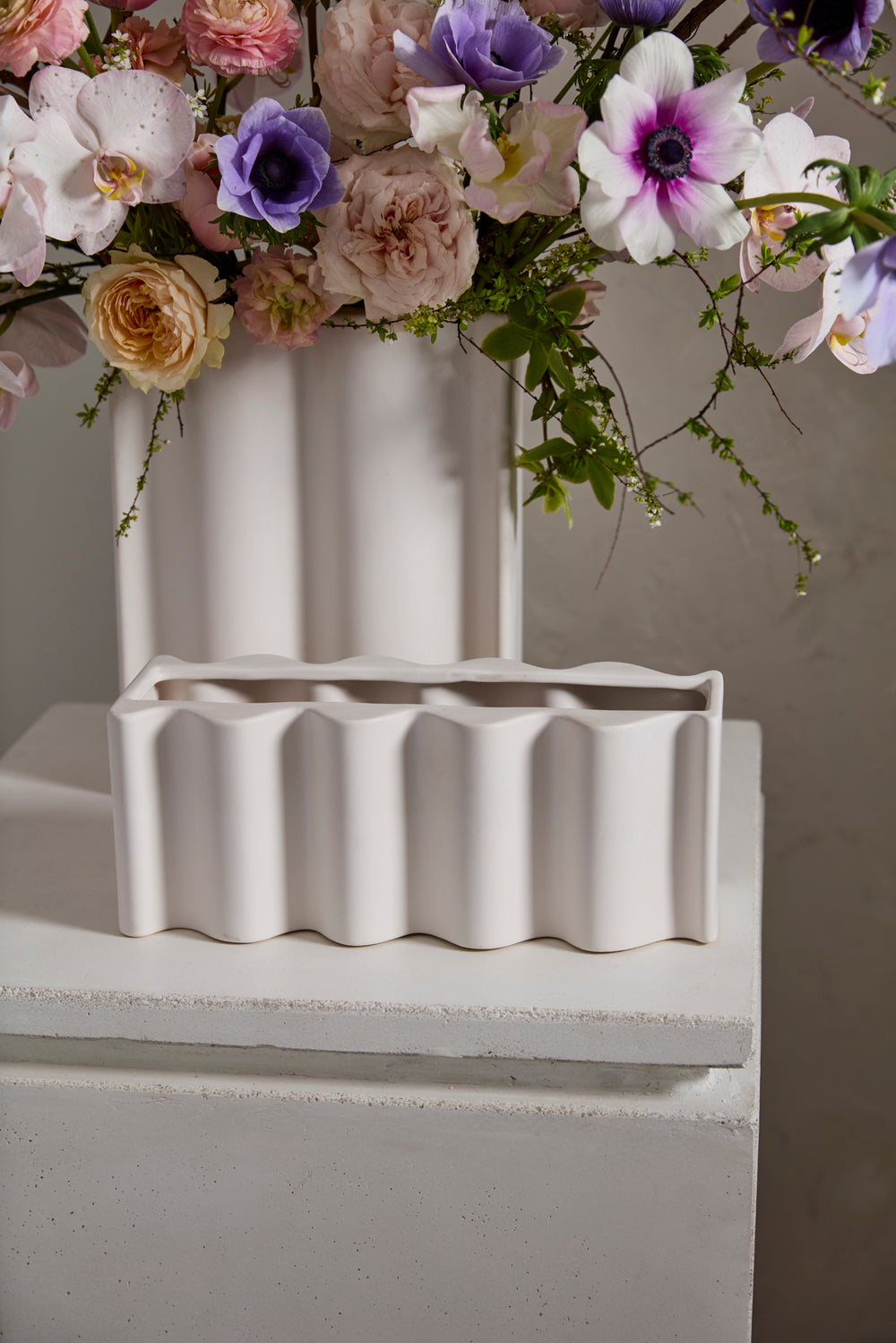 Movement Vase Set of 4 By Accent Decor | Vases | Modishstore - 5
