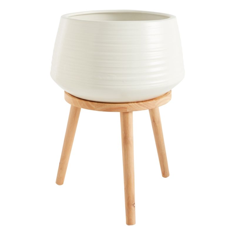 Everett Stand Only 14" x  12.25" By Accent Decor | Planters, Troughs & Cachepots | Modishstore - 1