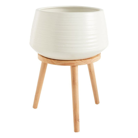 Everett Stand Only 14" x  12.25" By Accent Decor | Planters, Troughs & Cachepots | Modishstore - 1