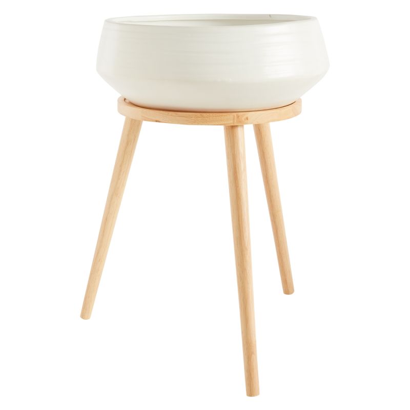 Everett Stand Only 18.25" x  17" By Accent Decor | Planters, Troughs & Cachepots | Modishstore - 2