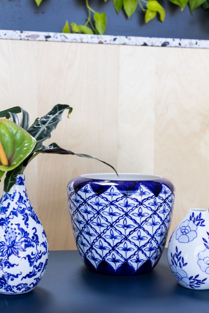 Eleanor Pot 7.25"x 6" By Accent Decor | Planters, Troughs & Cachepots | Modishstore - 1