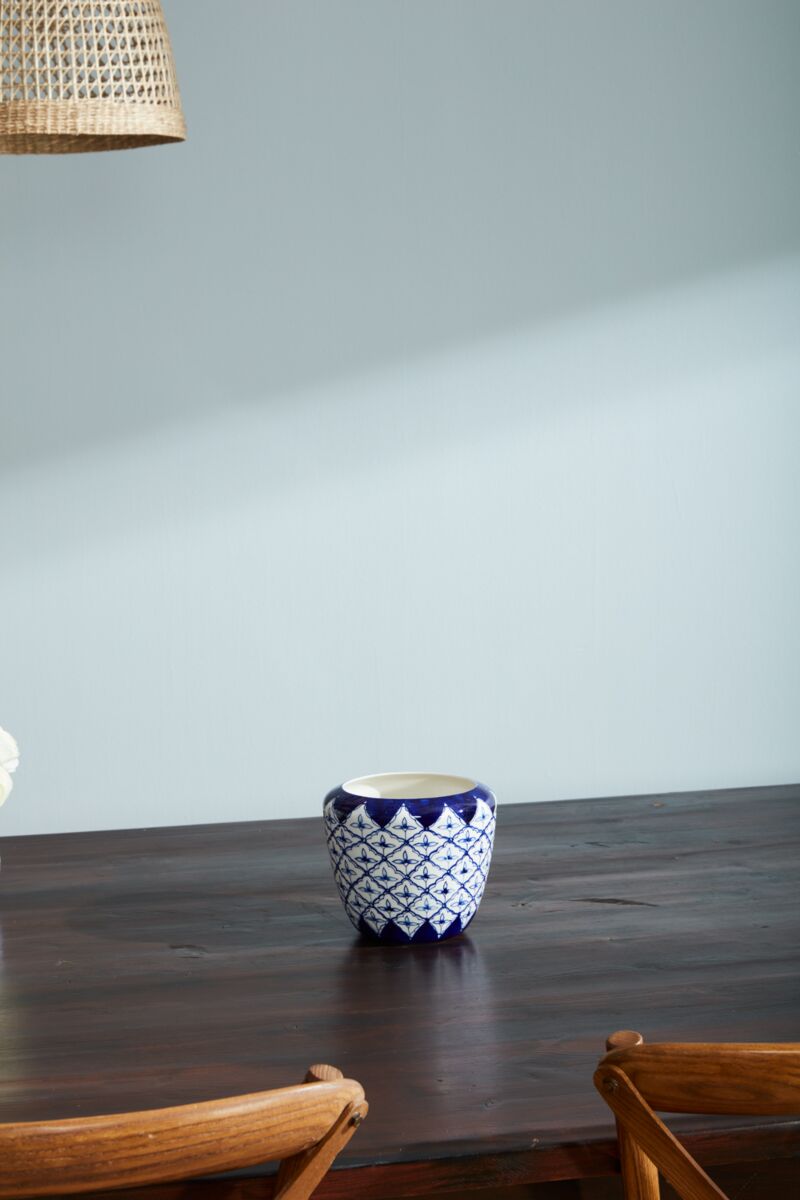 Eleanor Pot 7.25"x 6" By Accent Decor | Planters, Troughs & Cachepots | Modishstore - 3