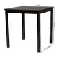 Baxton Studio Lenoir Modern Espresso Brown Finished Wood Counter Height Pub Table | Bar Tables | Modishstore - 8