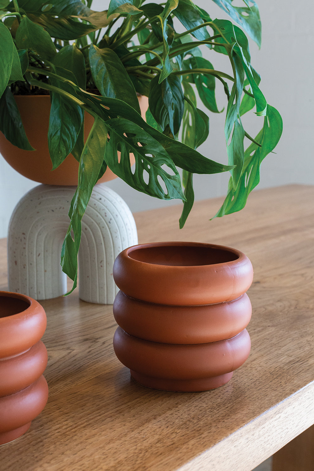 Motley Pot Set of 8 By Accent Decor | Planters, Troughs & Cachepots | Modishstore - 8