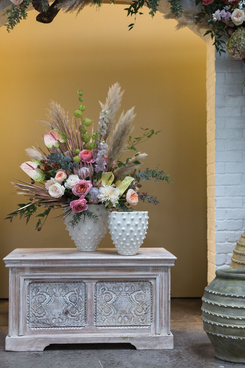 Zemora Vase 9.75" x  9.5" By Accent Decor | Vases | Modishstore - 2