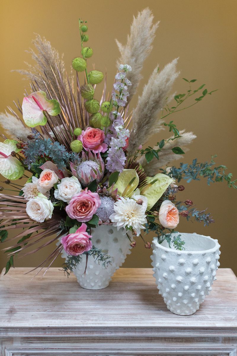 Zemora Vase 9.75" x  9.5" By Accent Decor | Vases | Modishstore - 3