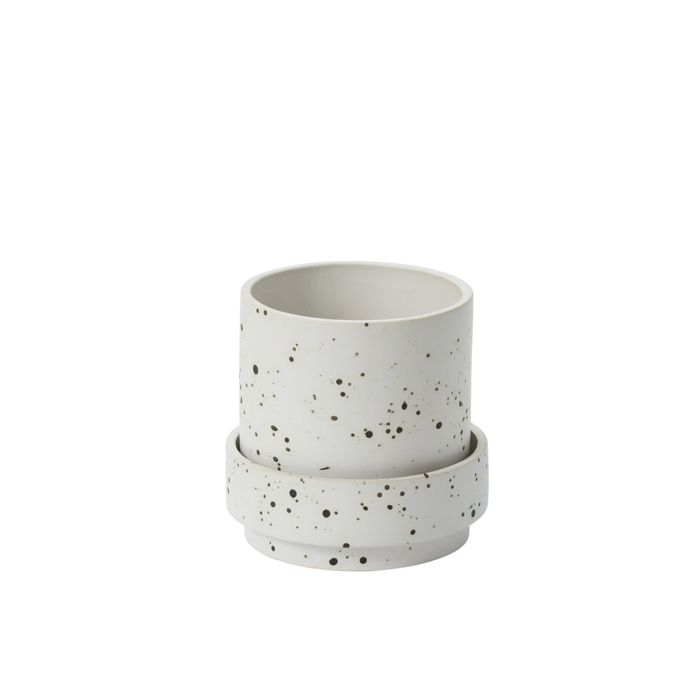 Claxton Pot with Saucer By Accent Decor | Stands | Modishstore - 14