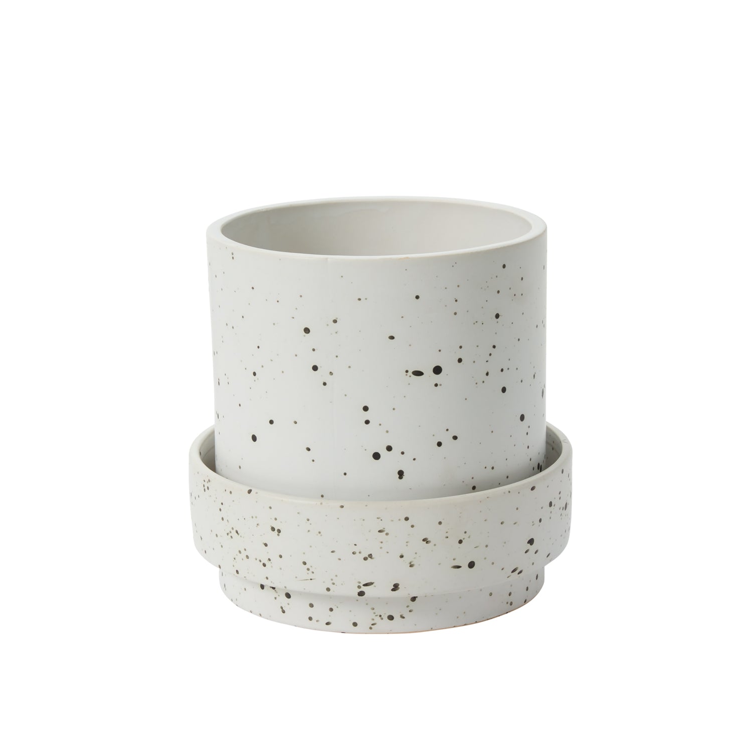 Claxton Pot with Saucer By Accent Decor | Stands | Modishstore - 16