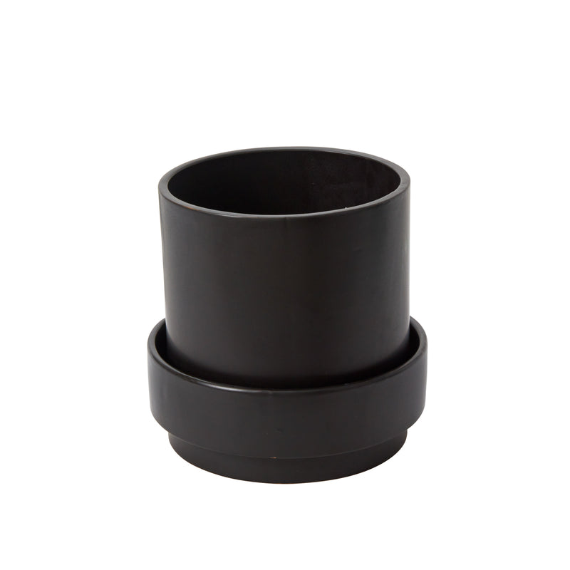 Claxton Pot with Saucer By Accent Decor | Stands | Modishstore - 10
